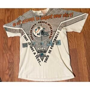 Vintage Miami Dolphins AOP 1996 NFL Size Large